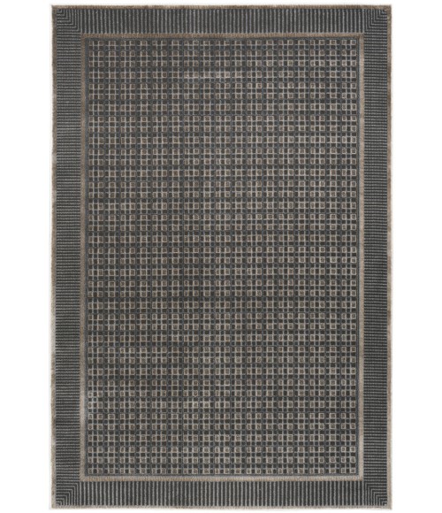 Nourison Home Nordic Black Taupe NRC03 5 ft. X 7 ft. Rectangle Rug