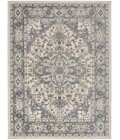 Nourison Quarry Ivory Blue QUA05 4 ft. X 6 ft. Rect. Rug