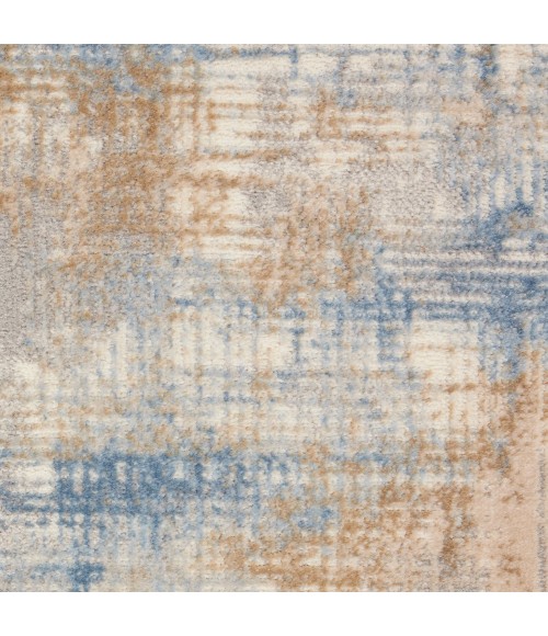 Calvin Klein Rush Area Rug CK951 Blue/Beige