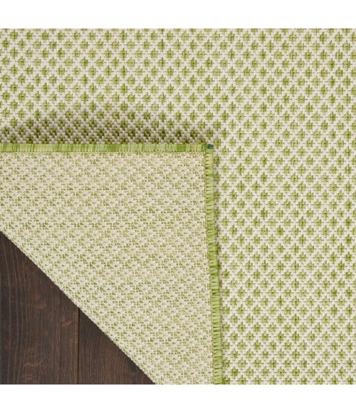 Nourison Courtyard Area Rug COU01-Ivory Green