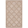 Nourison Easy Care Natural Beige NES01 2 ft. X 4 ft. Rectangle Rug
