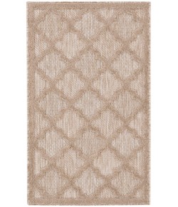 Nourison Easy Care Natural Beige NES01 2 ft. X 4 ft. Rectangle Rug