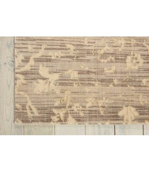 Nourison Silk Elements Area Rug SKE22-Taupe