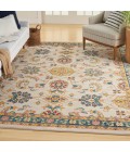 Nourison Home Nourison Essentials Ivory Gold NRE05 8 ft. X 10 ft. Rectangle Rug
