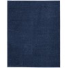 Nourison Shangri-La - Shi01 Navy Area Rug 8 ft. X 10 ft. Rectangle