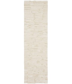 Calvin Klein Ck010 Linear - Lnr01 Ivory Area Rug 2 ft. 3 in. X 8 ft. Runner