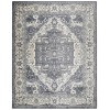 Nourison Concerto Navy Ivory CNC18 7 ft. 10 in. X 9 ft. 10 in. Rect. Rug