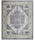 Nourison Concerto Navy Ivory CNC18 7 ft. 10 in. X 9 ft. 10 in. Rect. Rug