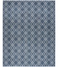 Nourison Modern Lines Area Rug Nourison Modern Lines Area Rug MOL01 Denim