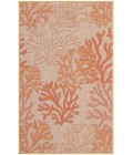 Nourison Garden Oasis Coral GOA05 3 ft. X 5 ft. Rectangle Rug