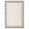 Nourison Essentials - Nre02 Ivory Black Area Rug 5 ft. X 7 ft. Rectangle