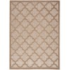 Nourison Easy Care - Nes01 Natural Beige Area Rug 6 ft. X 9 ft. Rectangle