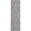 Nicole Curtis Nicolecurtis Series1 - Sr101 Grey Area Rug 2 ft. 2 in. X 8 ft. Runner