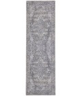 Nicole Curtis Machine Washable Series 1 Area Rug SR101 Grey