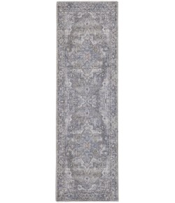 Nicole Curtis Nicolecurtis Series1 - Sr101 Grey Area Rug 2 ft. 2 in. X 8 ft. Runner