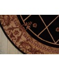 Nourison Ashton House Round Area Rug AS03-Black