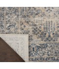 kathy ireland Home Malta Area Rug MAI12-Ivory/Blue