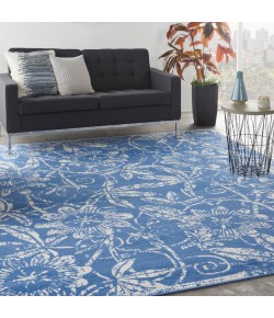 Nourison Whimsicle - Whs05 Blue Area Rug 7 ft. X 10 ft. Rectangle