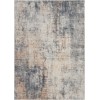 Nourison Home Rustic Textures RUS01 Grey Beige 3 ft. 11 in. X 5 ft. 11 in. Area Rug