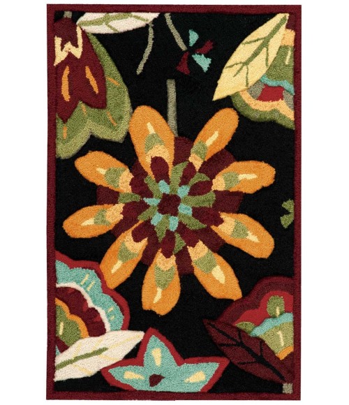 Nourison Fantasy Area Rug FA12-Black
