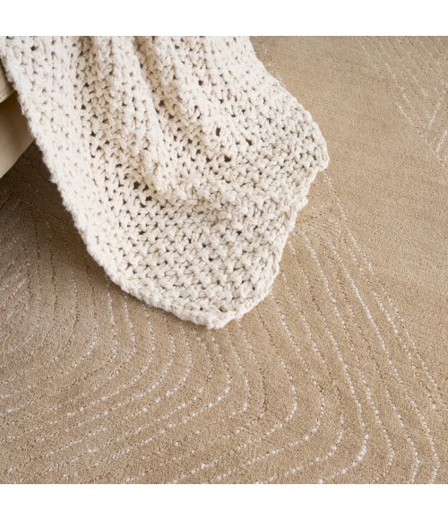 DKNY Pure Patterns Camel PRN01 8 ft. X 10 ft. Rect. Rug