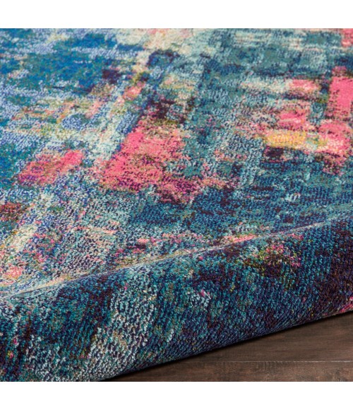 Nourison Celestial Area Rug CES09-Blue/Yellow