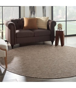 Nourison Positano - Pos01 Beige Area Rug 8 ft. X Round