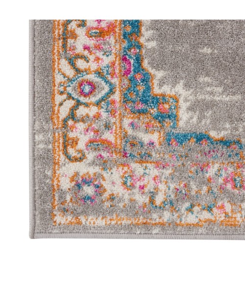 Passion Area Rug Nourison Passion Area Rug PSN03 Grey 12' x 18'