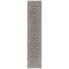 Nourison Shadows 2ft. 2in. x 10ft. Charcoal Ivory Vintage Indoor Rug