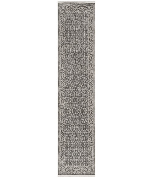 Nourison Shadows Charcoal Ivory SHW04 10 ft. Rect. Rug