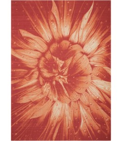 Nourison Home & Garden - Rs110 Red Area Rug 7 ft. 9 X 10 ft. 10 Rectangle