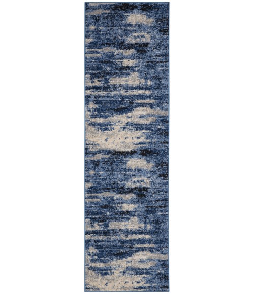 Calvin Klein River Flow Area Rug RFV01 Blue/Grey