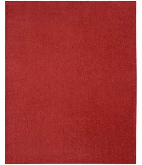 Nourison Nourison Essentials Brick Red Area Rug NRE01 Brick Red 10' x 14'