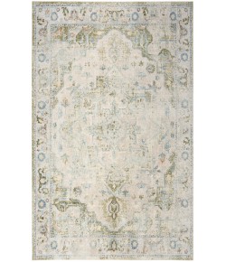 Nourison Astra Machine Washable Blue Green ASW12 7 ft. 10 in. X 10 ft. Rectangle Rug