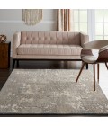 Nourison SAHARA Area Rug kathy ireland Home Sahara Area Rug KI392-Ivory/Silver