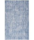 Nicole Curtis Machine Washable Series 1 Blue SR107 5 ft. 3 in. X 7 ft. 3 in. Rectangle Rug