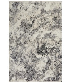 Calvin Klein Ck50 Balian - Ck56 Silver Black Area Rug 8 ft. X 10 ft. Rectangle