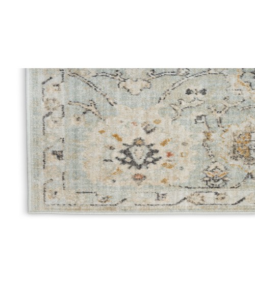 Nourison Oushak Home Mint OUS01 2 ft. 3 in. X 7 ft. 6 in. Rectangle Rug