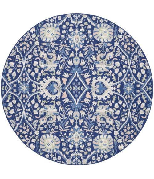 Nourison WHIMSICLE Area Rug Nourison Whimsicle Area Rug WHS10-Navy Multicolor