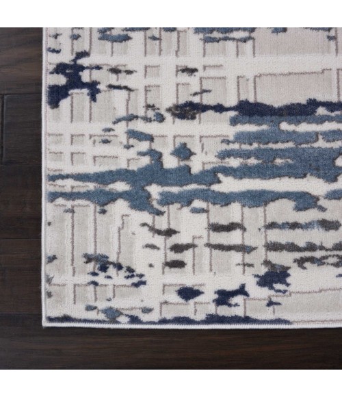 Nourison URBAN DECOR Area Rug Nourison Urban Decor Area Rug URD03-Ivory/Slate