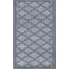 Nourison Easy Care Denim Blue NES01 2 ft. X 6 ft. Rectangle Rug