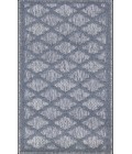 Nourison Easy Care Denim Blue NES01 2 ft. X 6 ft. Rectangle Rug
