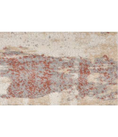Calvin Klein CK005 Enchanting Grey Rust ECH02 2 ft. 3 in. X 7 ft. 3 in. Rectangle Rug