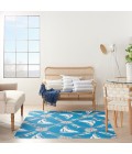 Nourison SUN N' SHADE Area Rug Waverly Sun N' Shade Area Rug SND89-Navy