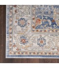 Nicole Curtis Series 4 Area Rug SR402 Light Blue Grey