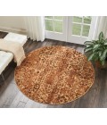 Nourison Somerset Round Area Rug ST757-Latte