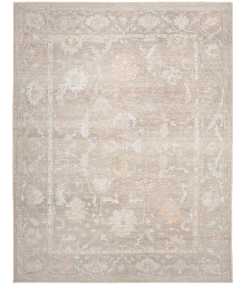 Nourison Vintage Washables Grey VWS09 9 ft. 10 in. X 13 ft. 2 in. Rect. Rug