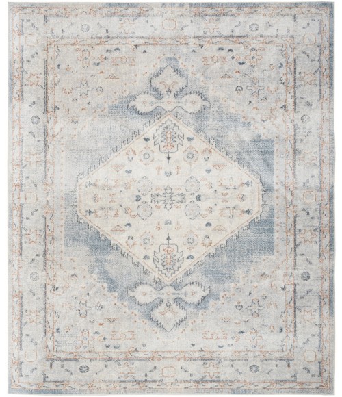 Nourison Astra Machine Washable Area Rug Nourison Astra Machine Washable Area Rug ASW11 Light Blue