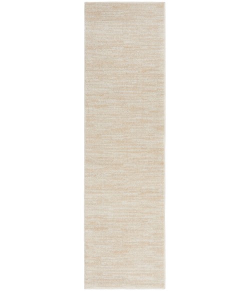 Nourison Essentials Ivory Beige Area Rug NRE01-Ivory Beige