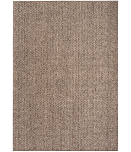 Nourison Tulum Brown TLM02 6 ft. X 9 ft. Rect. Rug